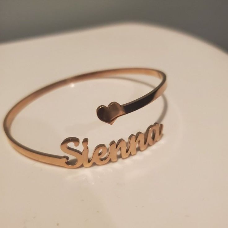 Custom Name Bangle – Stylish & Elegant Custom Jewelry