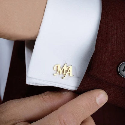 Custom Initial Cufflinks