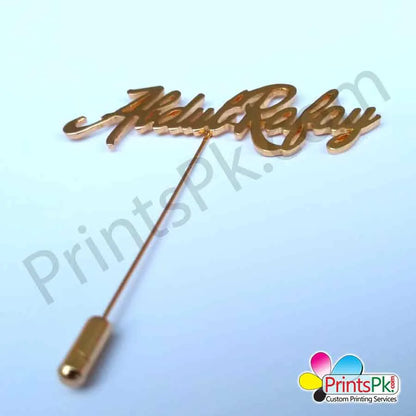 Custom Name Coat Pins – Stylish Personalized Lapel Badges