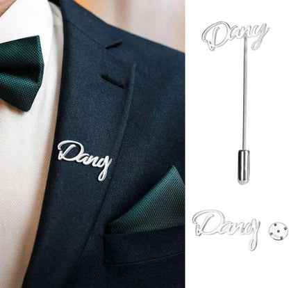 Custom Name Coat Pins – Stylish Personalized Lapel Badges