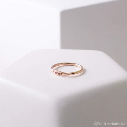 Delicate Stacking Ring