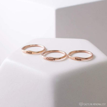 Delicate Stacking Ring