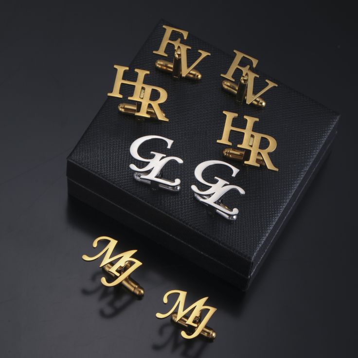 Custom Initial Cufflinks